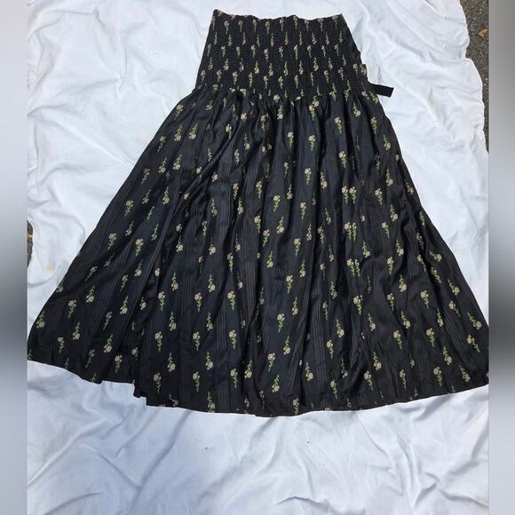 Free People Rowena Covertible Maxi Skirt Sz Med - Picture 7 of 11